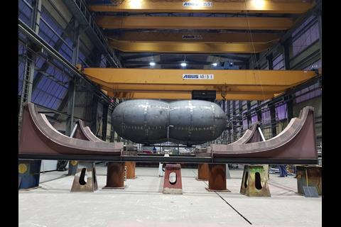 The new Bi-Nut containment system (Picture courtesy of Stahlbau Nord GmbH)